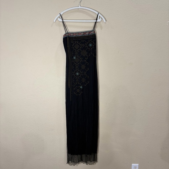 Bonkers Clothing Co Dresses & Skirts - Y2K Bonkers Clothing Co Womens Black Lace Dress Sz S Goth Grunge Dark Romantic